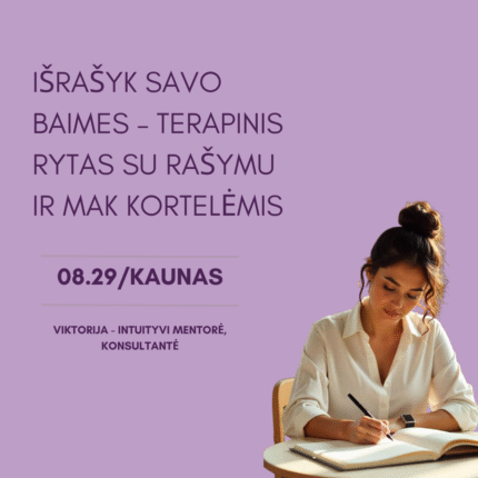 Baimės transformacija su MAK kortelėmis | 08.29 Kaune